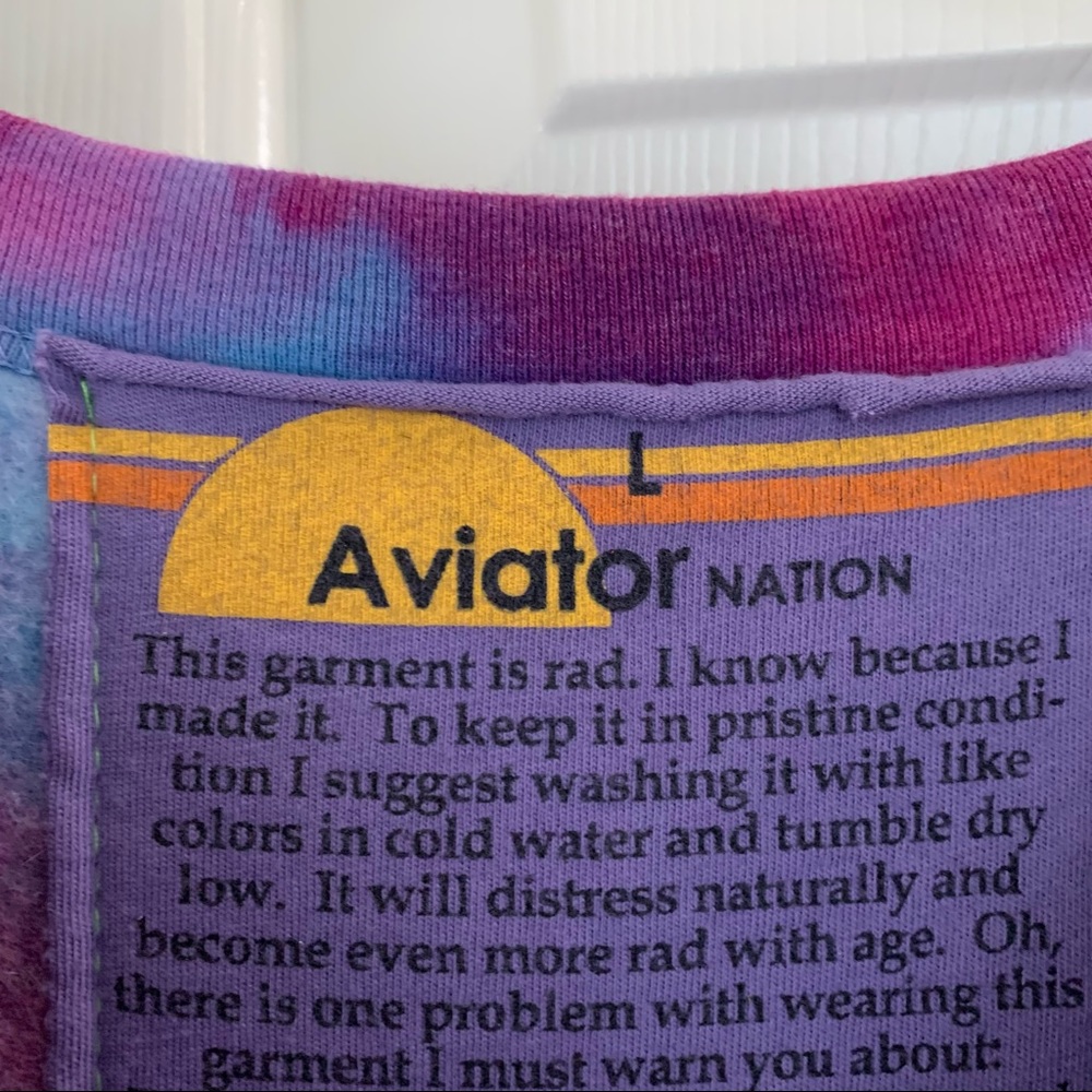 Tie Dye AN Sweater - Picture 5 of 7
